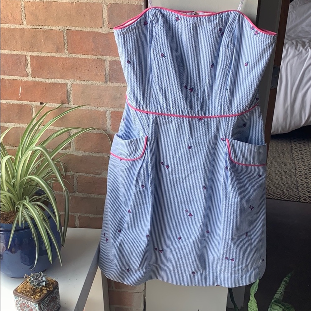 Lilly Pulitzer | Ladybug Strapless Sundress | Size 8